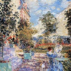 In a French garden